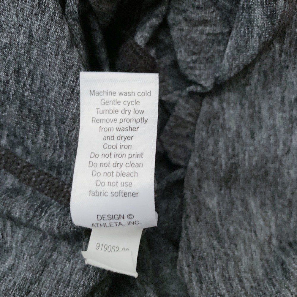Athleta Elation Cropped Yoga Leggings in Heather Grey,‎ Workout Tights, Size XS - Picture 10 of 11